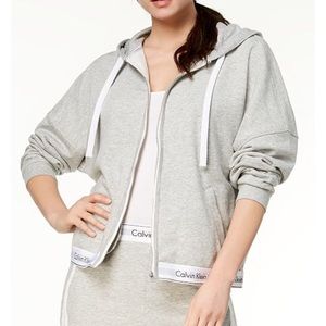 Calvin Klein Zip Up Hoodie